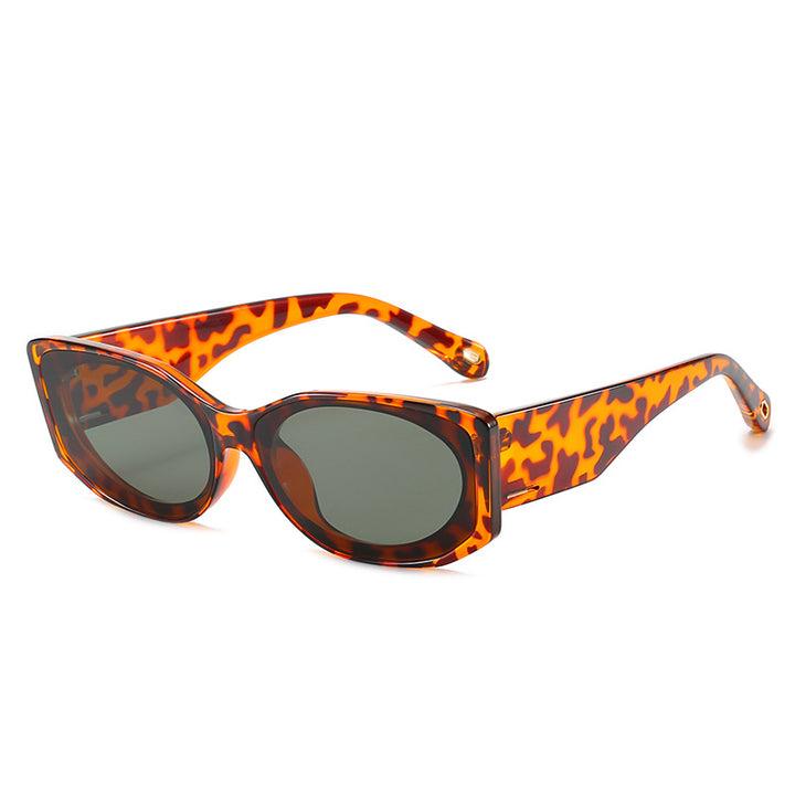 Transparente Übergroße Sonnenbrille Karnz