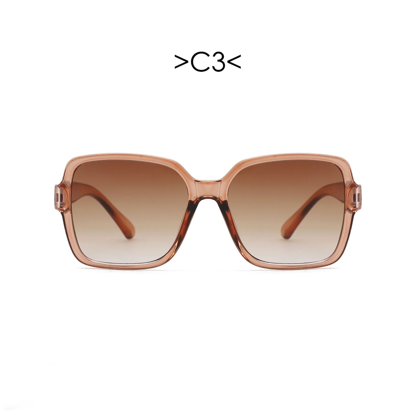 Damen oversized Sonnenbrille mit geometrischem Design Karnz