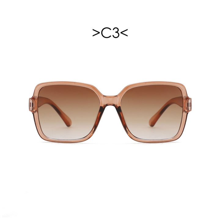 Damen oversized Sonnenbrille mit geometrischem Design Karnz
