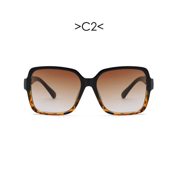 Damen oversized Sonnenbrille mit geometrischem Design Karnz