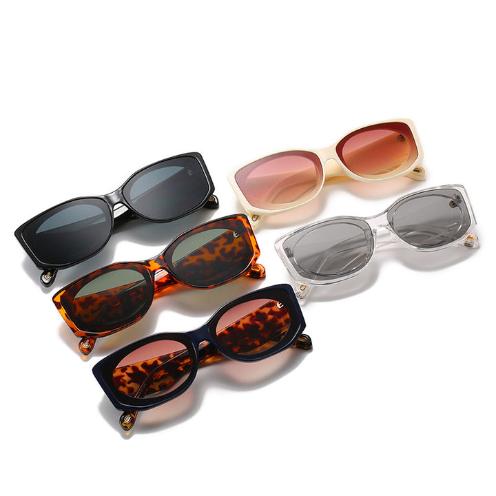 Transparente Übergroße Sonnenbrille Karnz