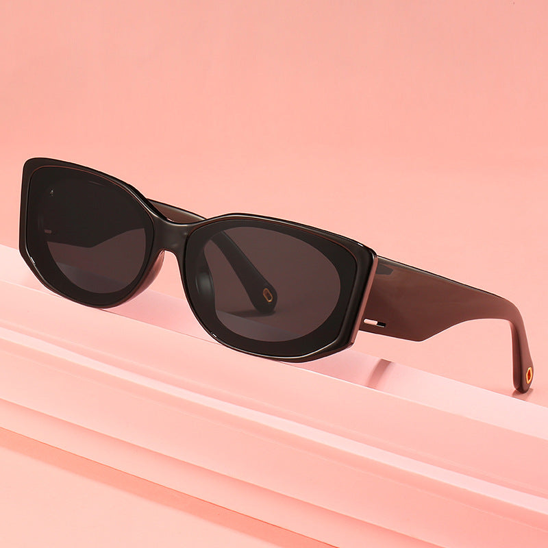 Transparente Übergroße Sonnenbrille Karnz