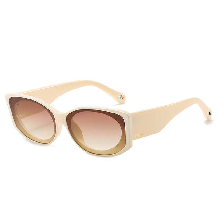 Transparente Übergroße Sonnenbrille Karnz