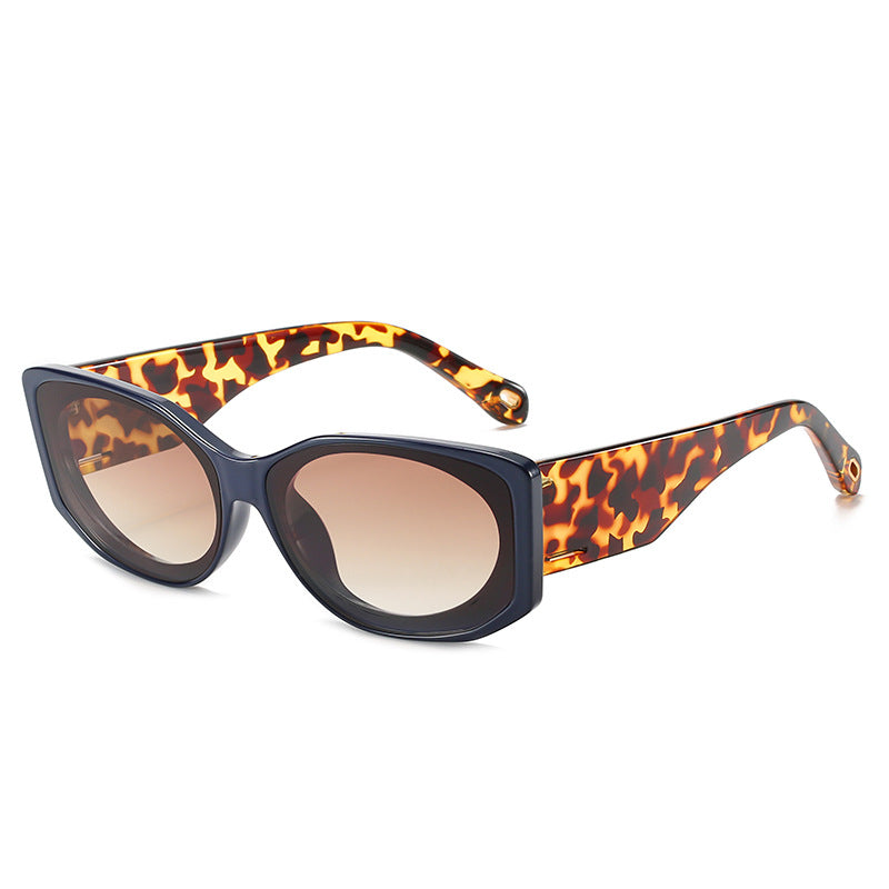 Transparente Übergroße Sonnenbrille Karnz