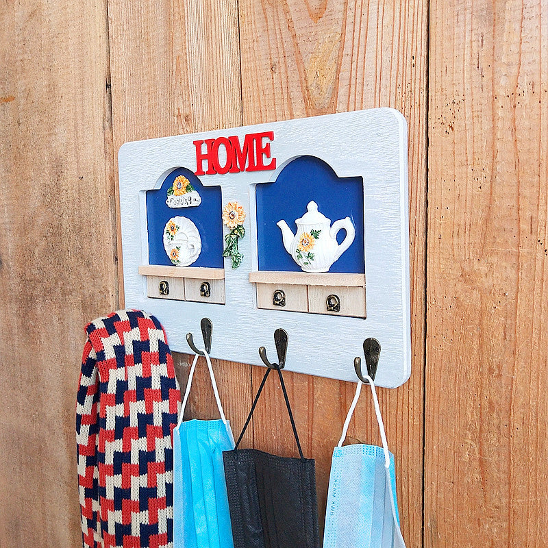 Dekorativer Wandhaken Organizer