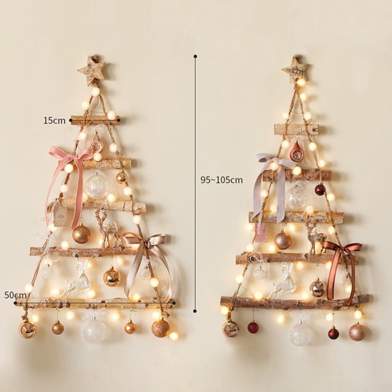 Dekorativer Weihnachtskranz mit LED-Beleuchtung