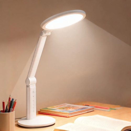 Vollspektrum-LED-Schreibtischlampe mit Augenschutz