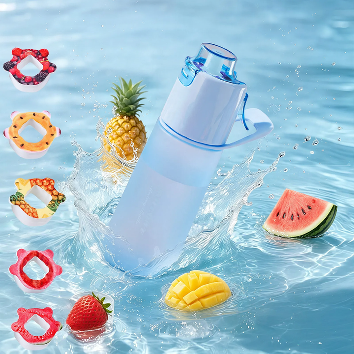 Trinkbecher mit Aromaring und Sprühfunktion, 750 ml