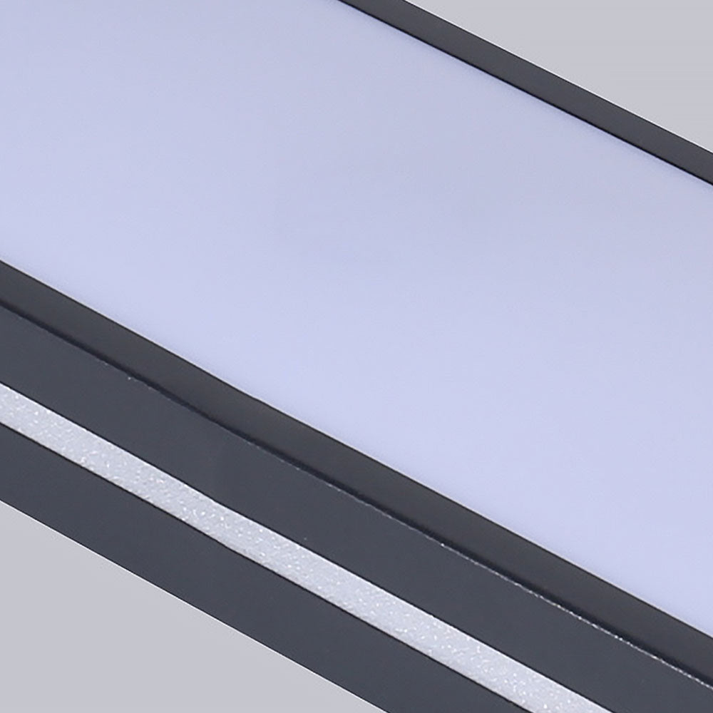 Nordische minimalistische lange LED-Deckenleuchte
