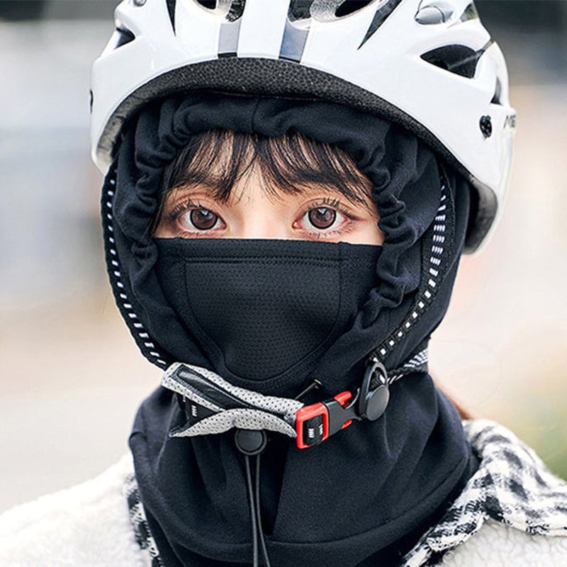 Hooded Face Mask mit Nackenwärmer zum Radfahren | Karnz