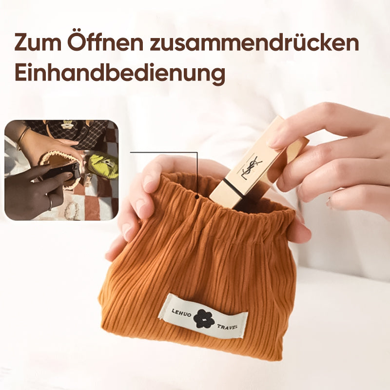 Kosmetiktasche aus Cord  | Karnz