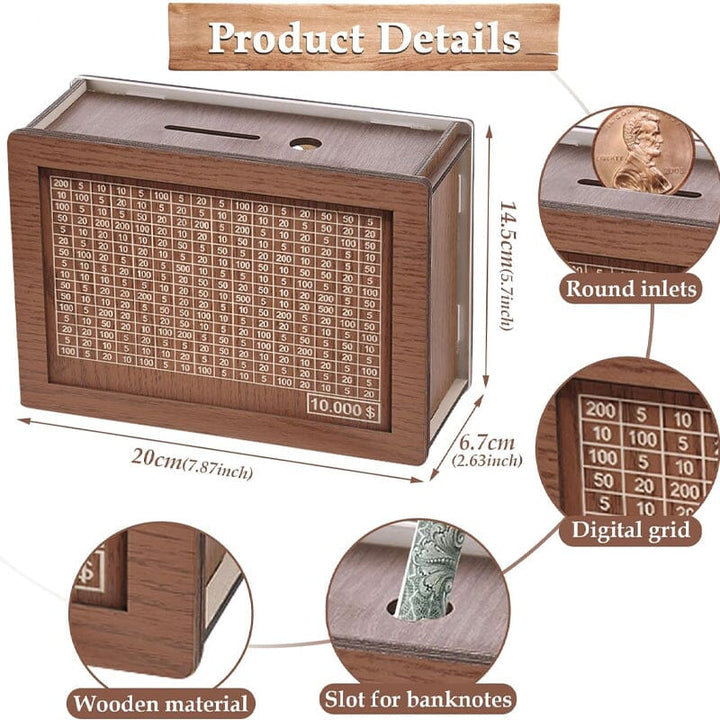 Holzkasse mit gravierten Figuren | Karnz