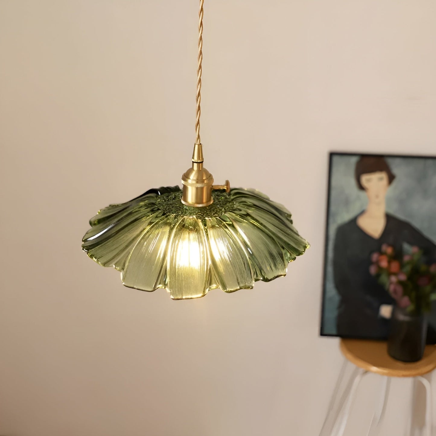 Hängeleuchte mit floralem Motiv – Warmes Licht & stilvolles Design | Für Ihr Zuhause | Karnz