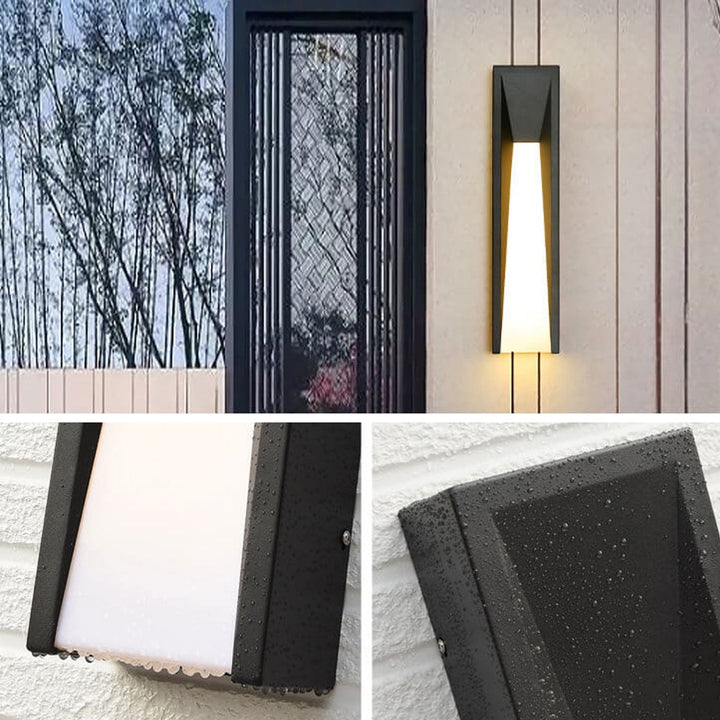 Wasserdichte Einfache Streifen Design LED Außen Wandleuchte Lampe | Karnz