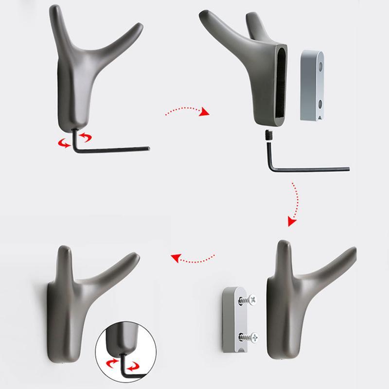 Horns Wandhaken Wanddekoration | Karnz