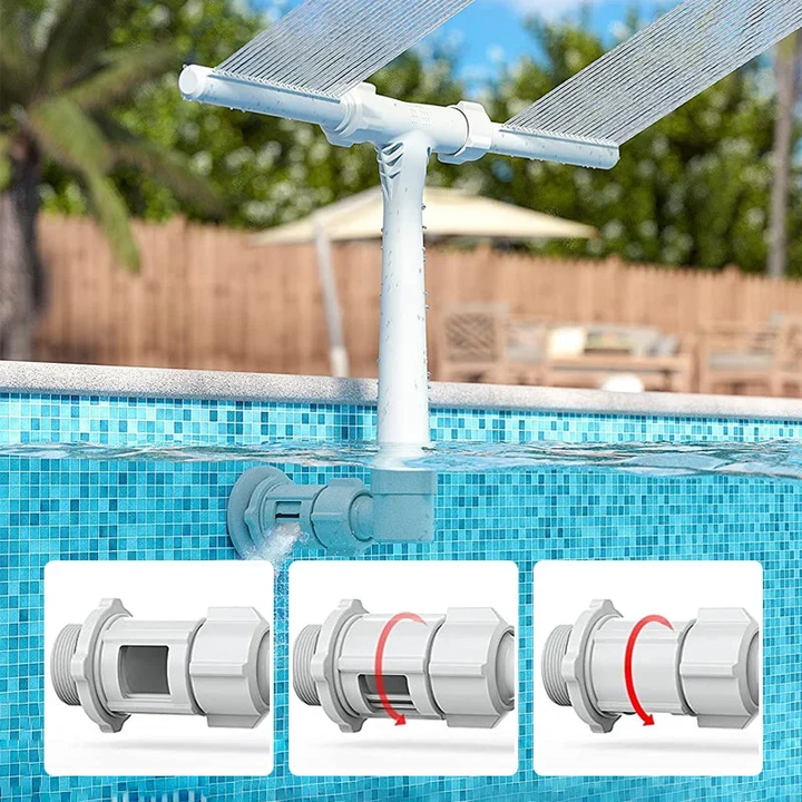 Poolbrunnen-Sprühgerät