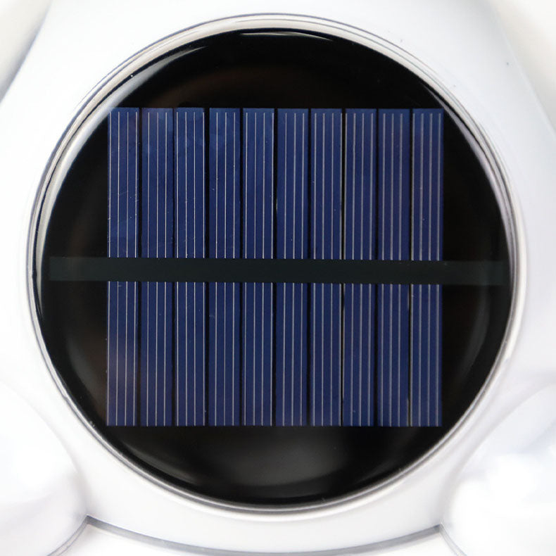 Solar Body Sensor Runde Form LED Terrasse Außen Wand Sconce Lampe | Karnz