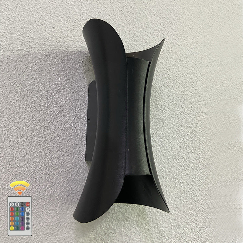Modern Minimalist Wasserdicht Rechteck Aluminium LED Wand Sconce Lampe Für Outdoor Patio | Karnz