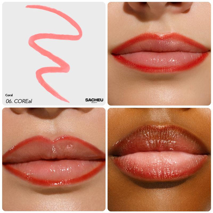 Karnz | Langanhaltender Peel-Off Lip Liner – 12-Stunden Wischfestigkeit