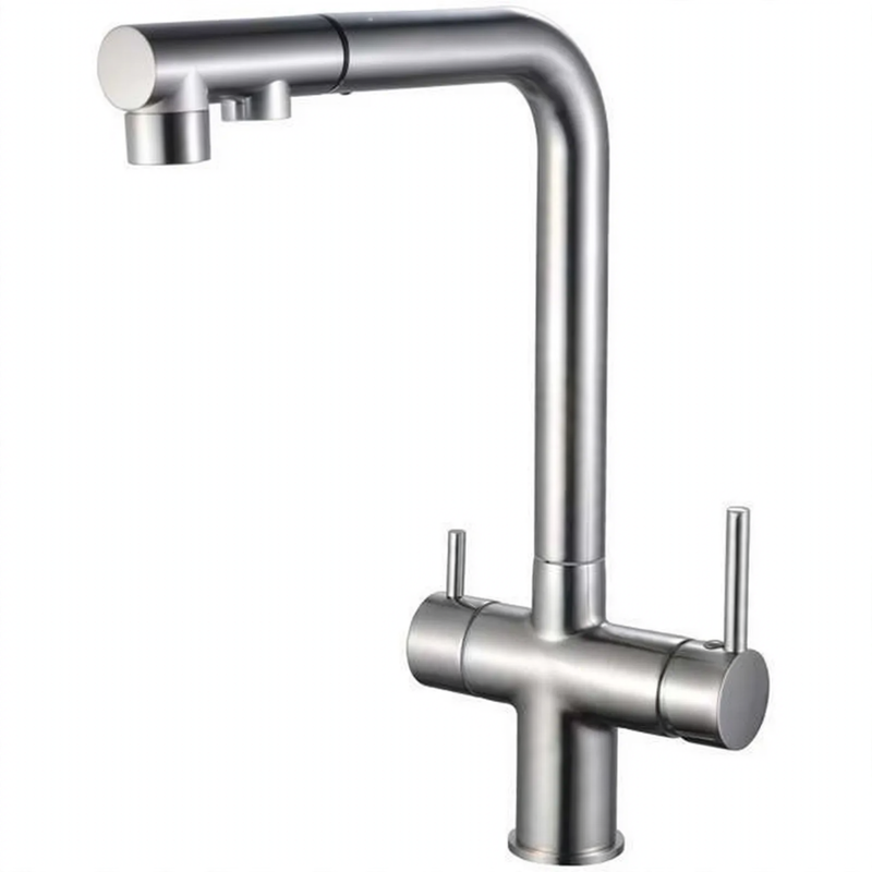 Küchenarmatur Edelstahl 304, Einhebel-Mischbatterie