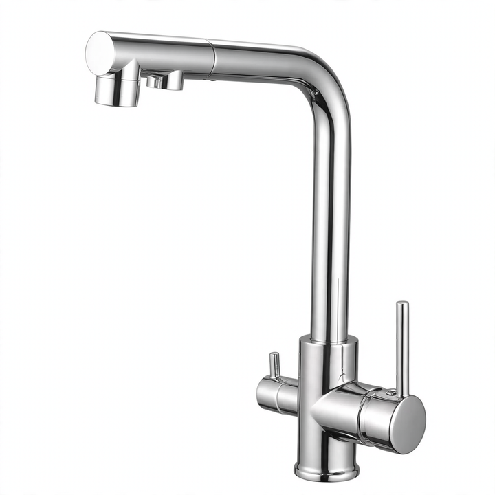 Küchenarmatur Edelstahl 304, Einhebel-Mischbatterie