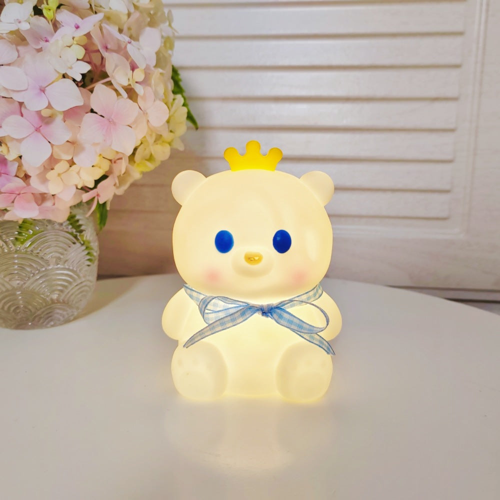 Kleine Nachtlampe, Cartoon-Design, aufladbar