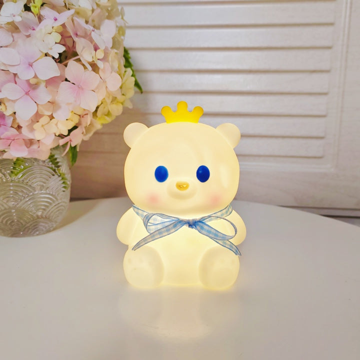 Kleine Nachtlampe, Cartoon-Design, aufladbar