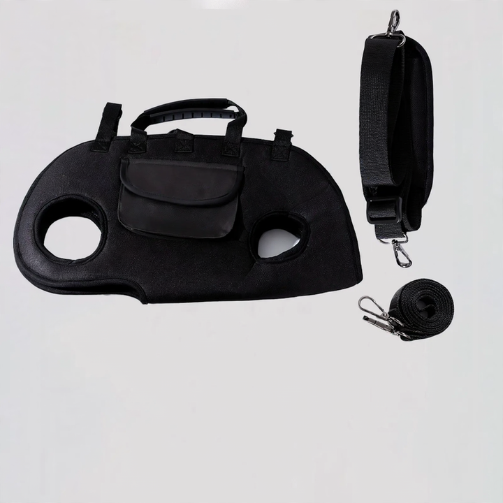 Multifunktionale Haustiertasche mit Leine