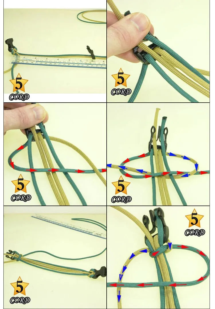 15-in-1 Überlebens-Paracord-Armband | Karnz