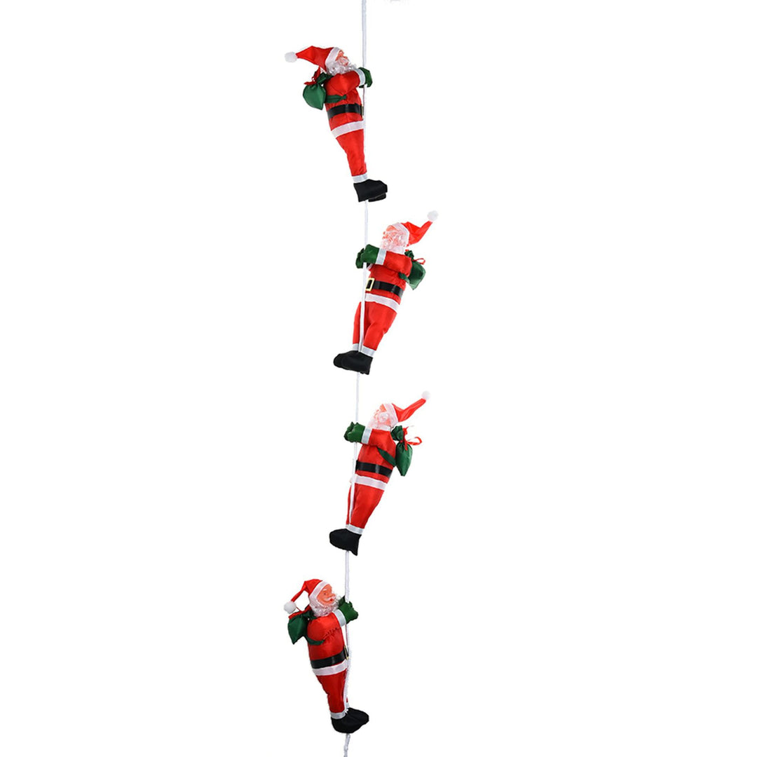 Verspielte Weihnachtsmann Dekorationsfigur Karnz