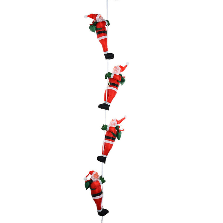 Verspielte Weihnachtsmann Dekorationsfigur Karnz