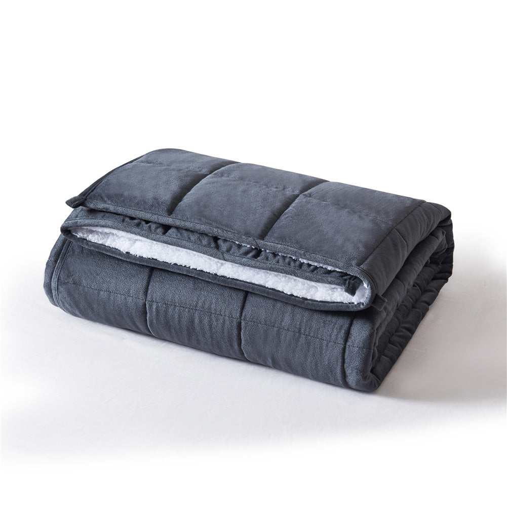 Umkehrbare Sherpa-Fleece-Decke Karnz