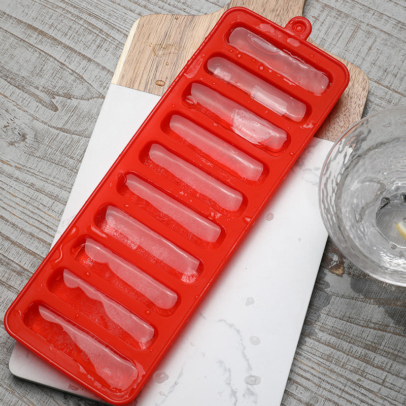 Unisex Silikon Eiswürfelform mit 10 Kammern Karnz