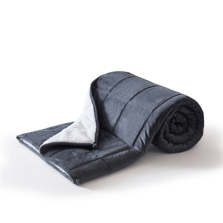 Umkehrbare Sherpa-Fleece-Decke Karnz