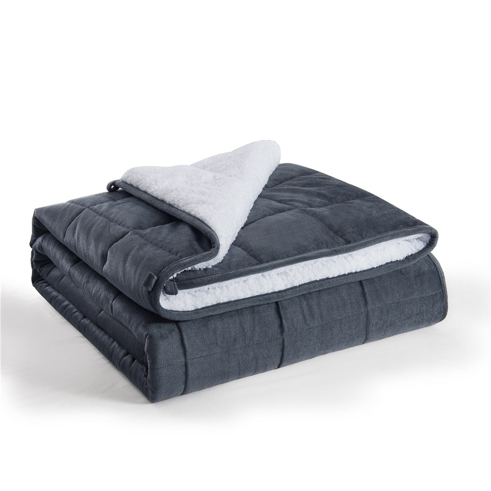 Umkehrbare Sherpa-Fleece-Decke Karnz
