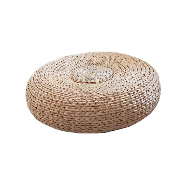 Handgefertigter Sitzpuff Aus Naturmaterial Karnz