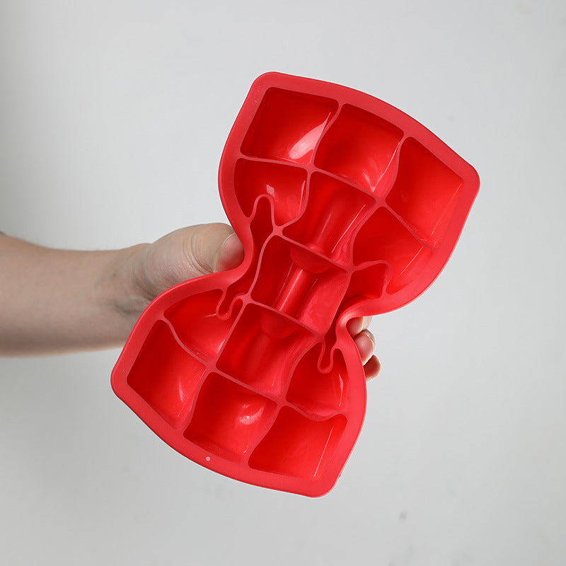 Unisex Silikon Eiswürfelform mit 10 Kammern Karnz