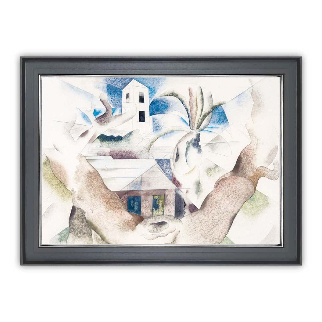 Bermuda Nr. 1 - Baum und Haus