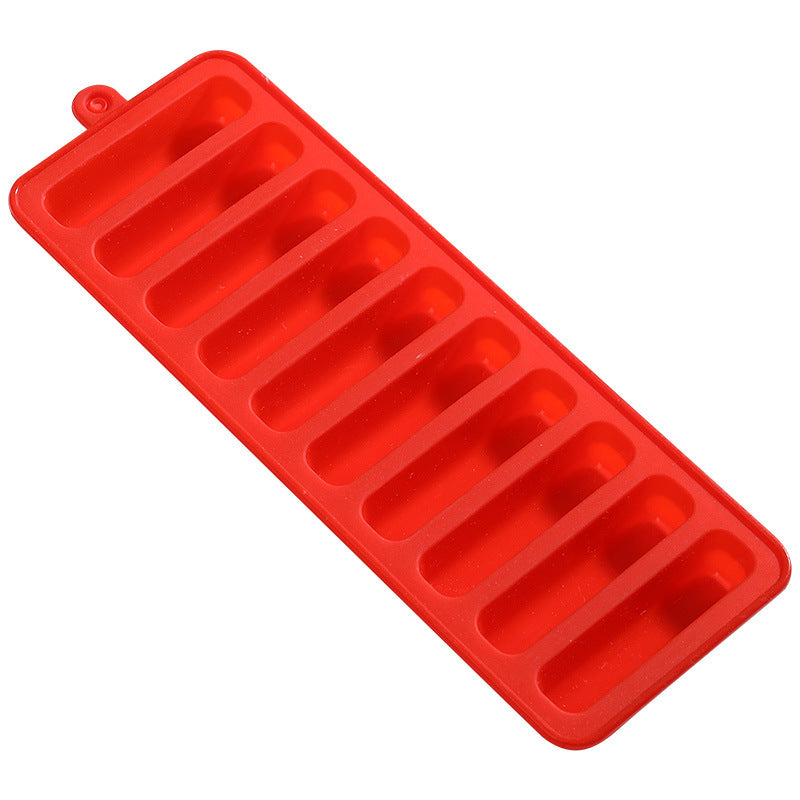 Unisex Silikon Eiswürfelform mit 10 Kammern Karnz