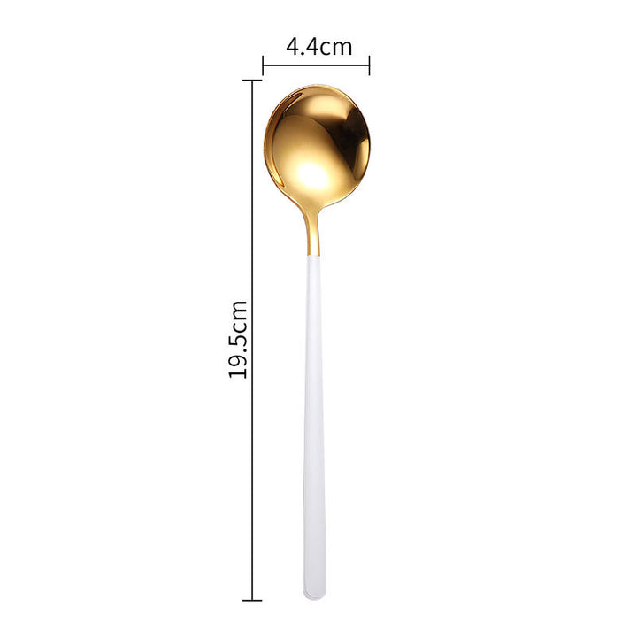 Elegante Edelstahl Essgabel mit Ergonomischem Griff Karnz