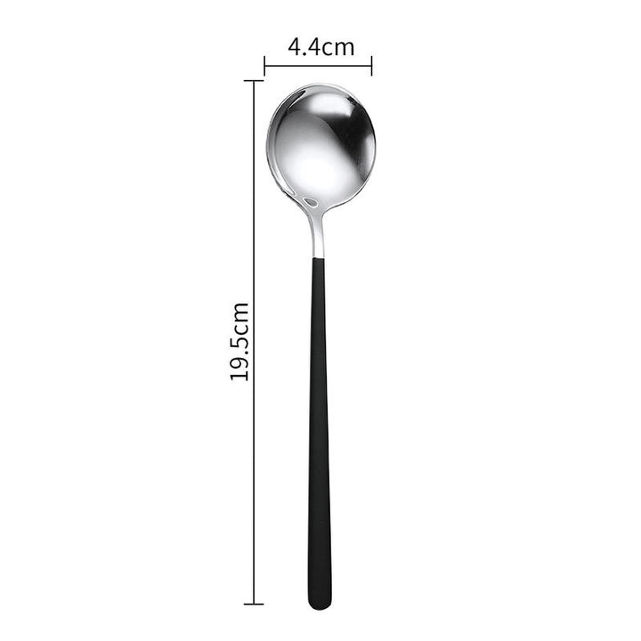 Elegante Edelstahl Essgabel mit Ergonomischem Griff Karnz