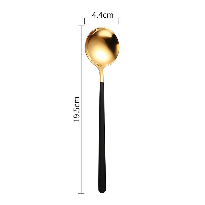 Elegante Edelstahl Essgabel mit Ergonomischem Griff Karnz