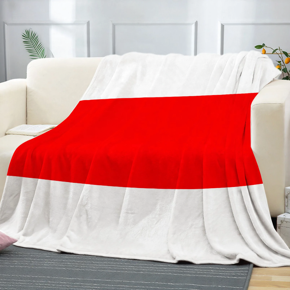 Beidseitige Flanelldecke mit Cartoon-Motiv