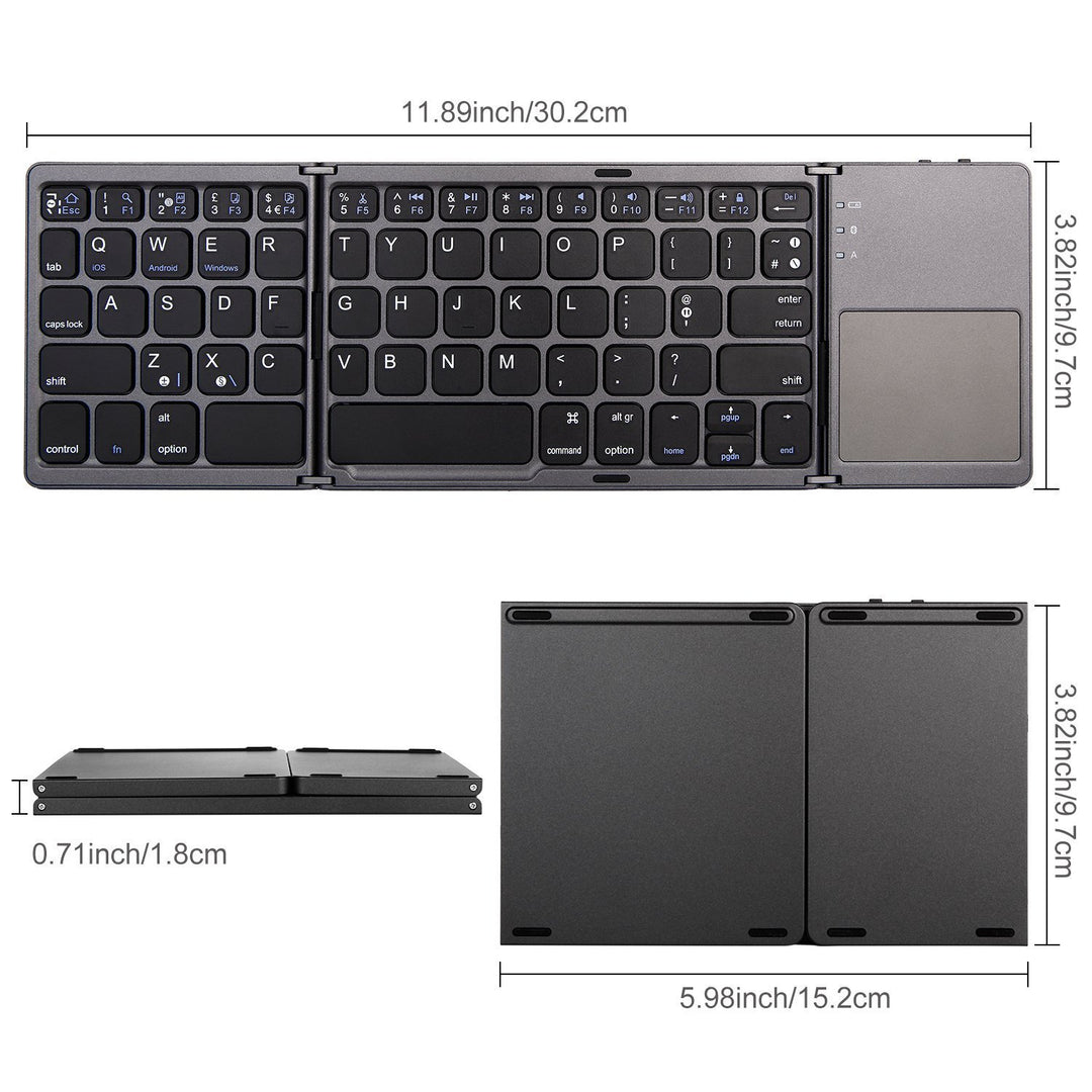 Kompakte kabellose Tastatur Karnz