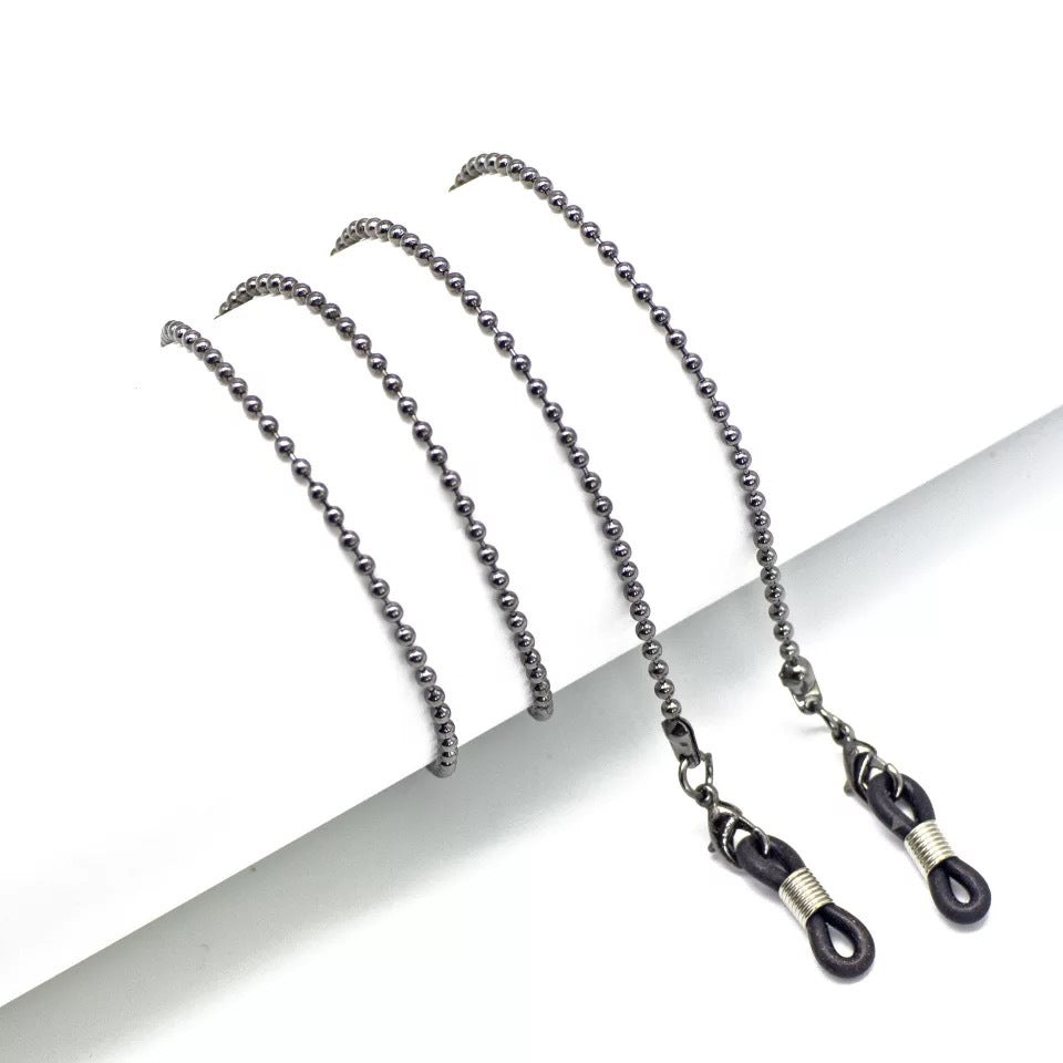 Elegante Perlen Brille Kette Karnz