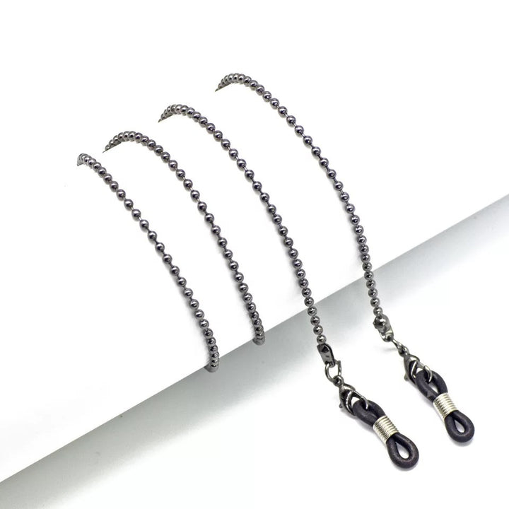 Elegante Perlen Brille Kette Karnz