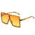 Damen quadratische Sonnenbrille Karnz