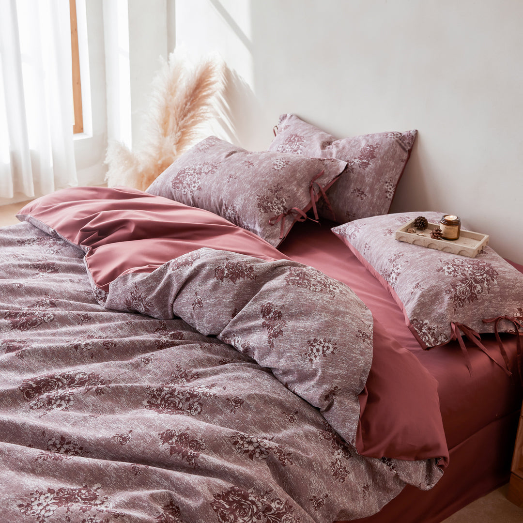 Langstapel-Baumwoll-Bettwäsche, Jacquard-Design