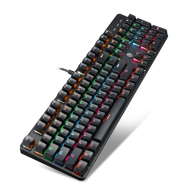 Mechanische Gaming-Tastatur mit Rgb-Beleuchtung und Programmierbaren Tasten Karnz