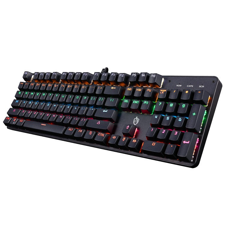 Mechanische Gaming-Tastatur mit Rgb-Beleuchtung und Programmierbaren Tasten Karnz